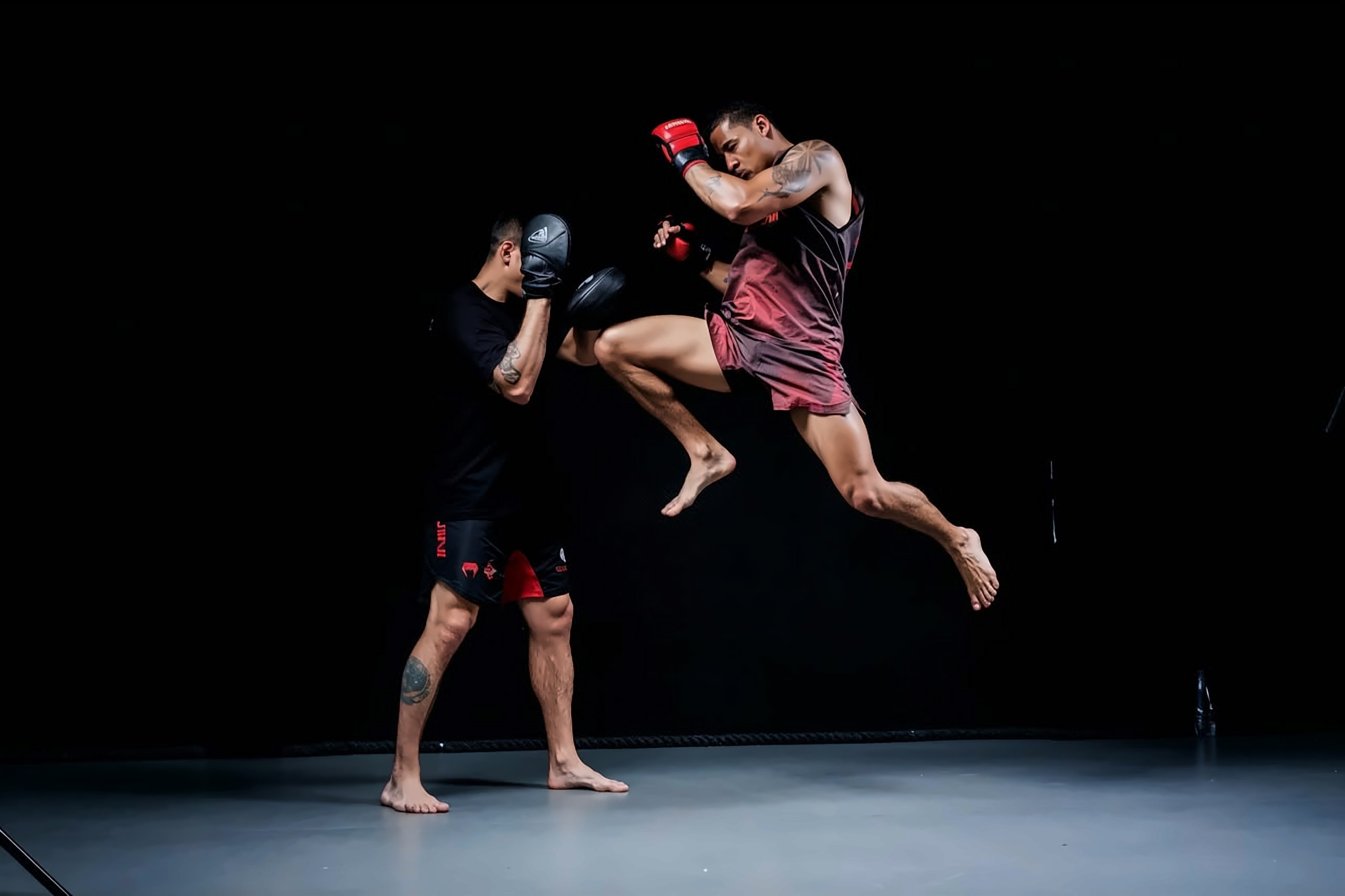 Treino de Muay Thai